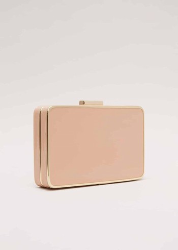 Phase Eight Patent Box Bags Pink Canada | UAYDWO-402